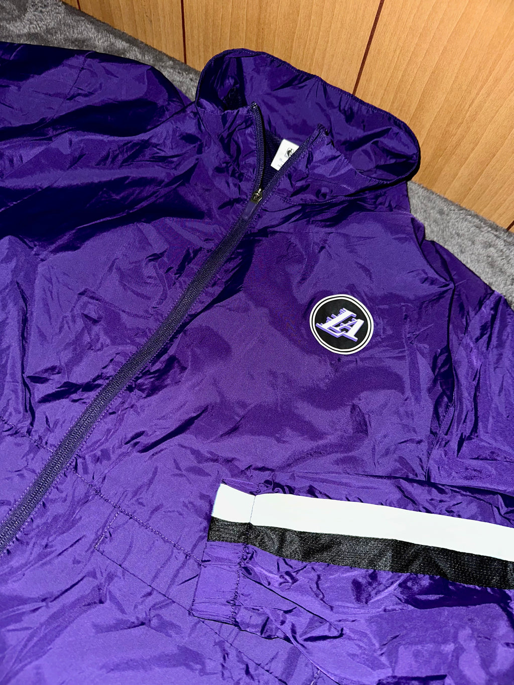 TRACKSUIT NYLON LAKERS• VIOLA/ BIANCO
