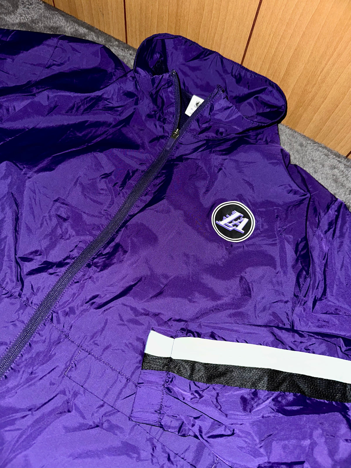 TRACKSUIT NYLON LAKERS• VIOLA/ BIANCO