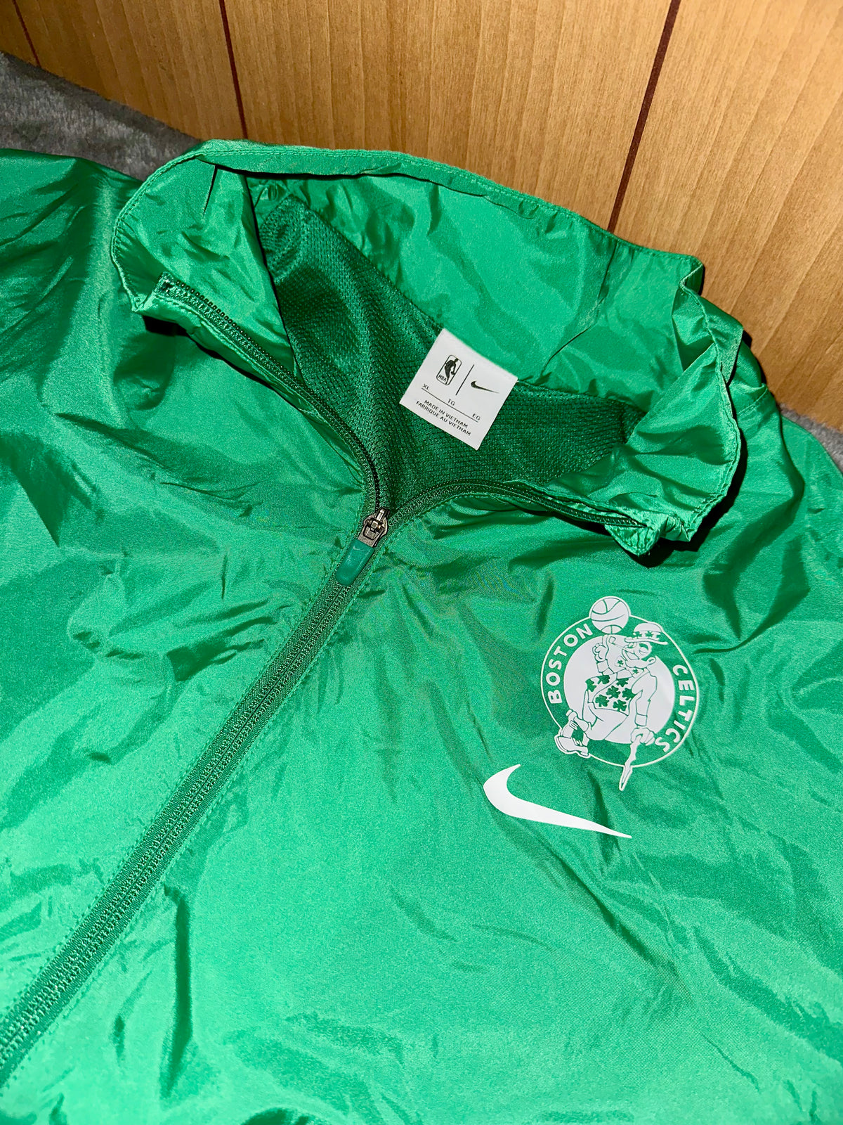 TRACKSUIT NYLON BOSTON CELTICS • VERDE / BIANCO