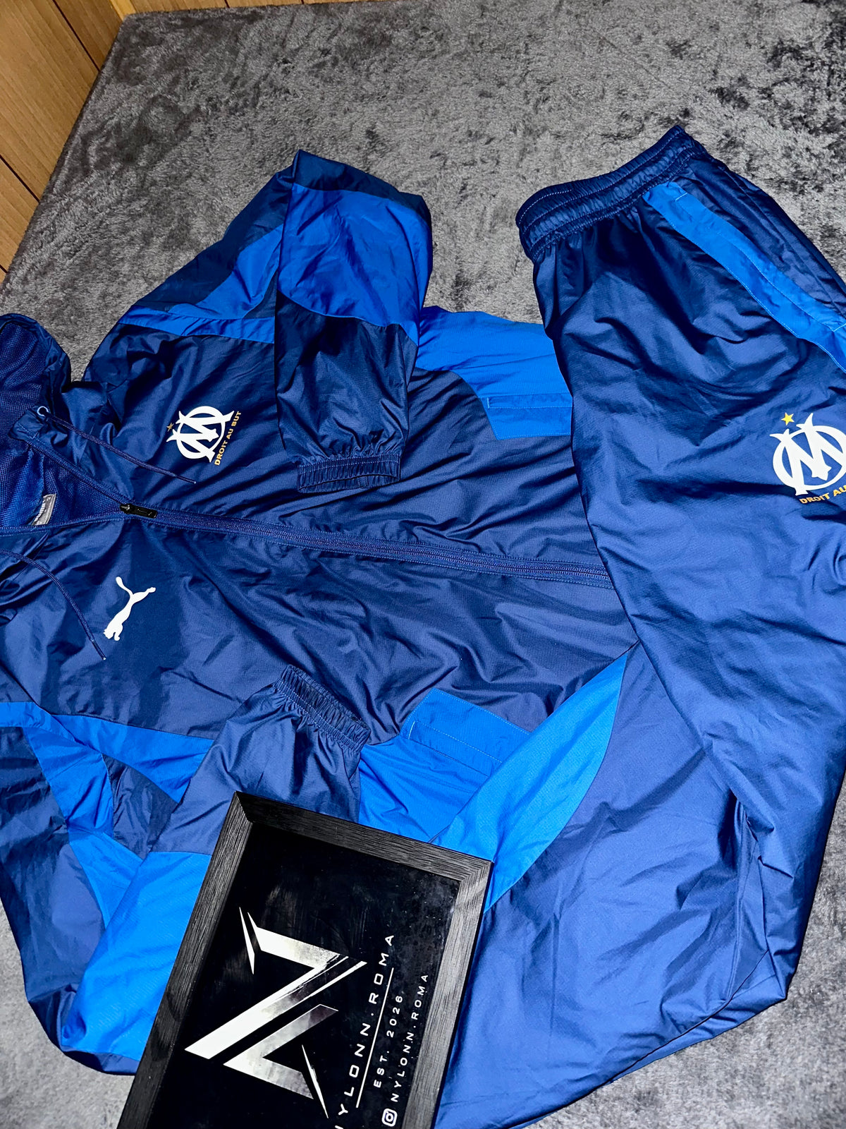 TRACKSUIT NYLON MARSIGLIA • BLU / AZZURRO