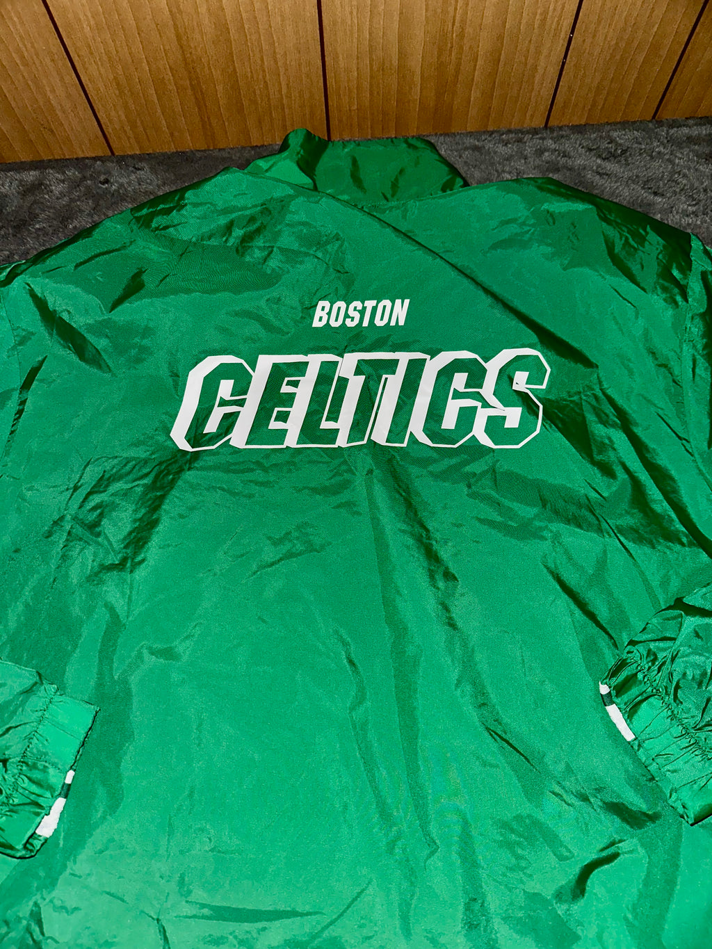 TRACKSUIT NYLON BOSTON CELTICS • VERDE / BIANCO