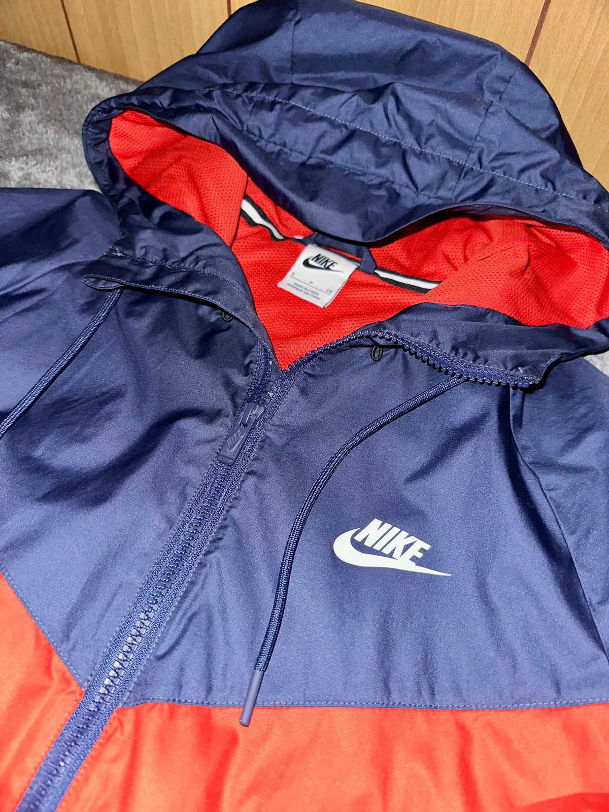 TRACKSUIT NIKE NYLON • NAVY/ROSSO