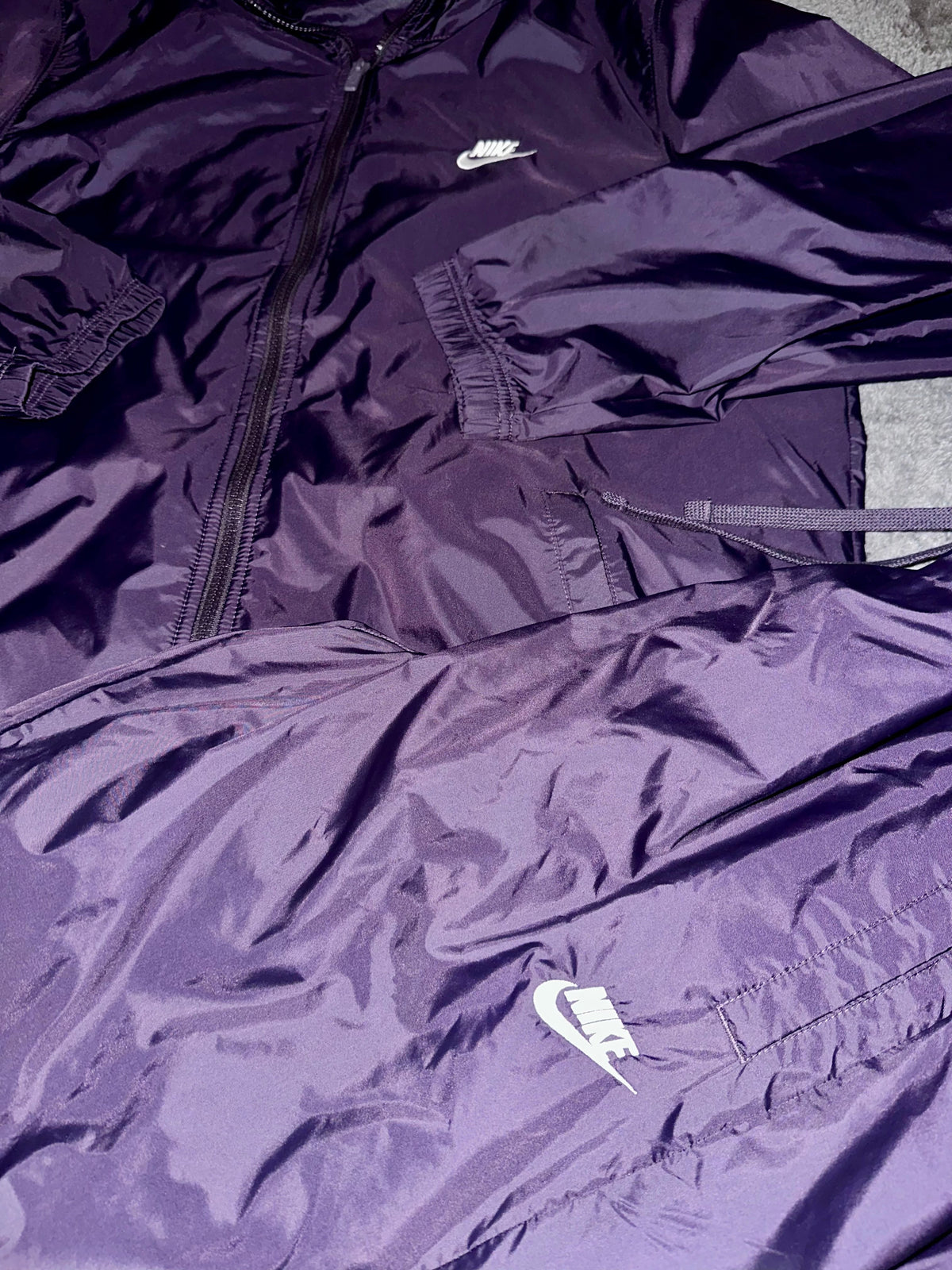 TRACKSUIT NYLON VIOLET • VIOLA/BIANCO