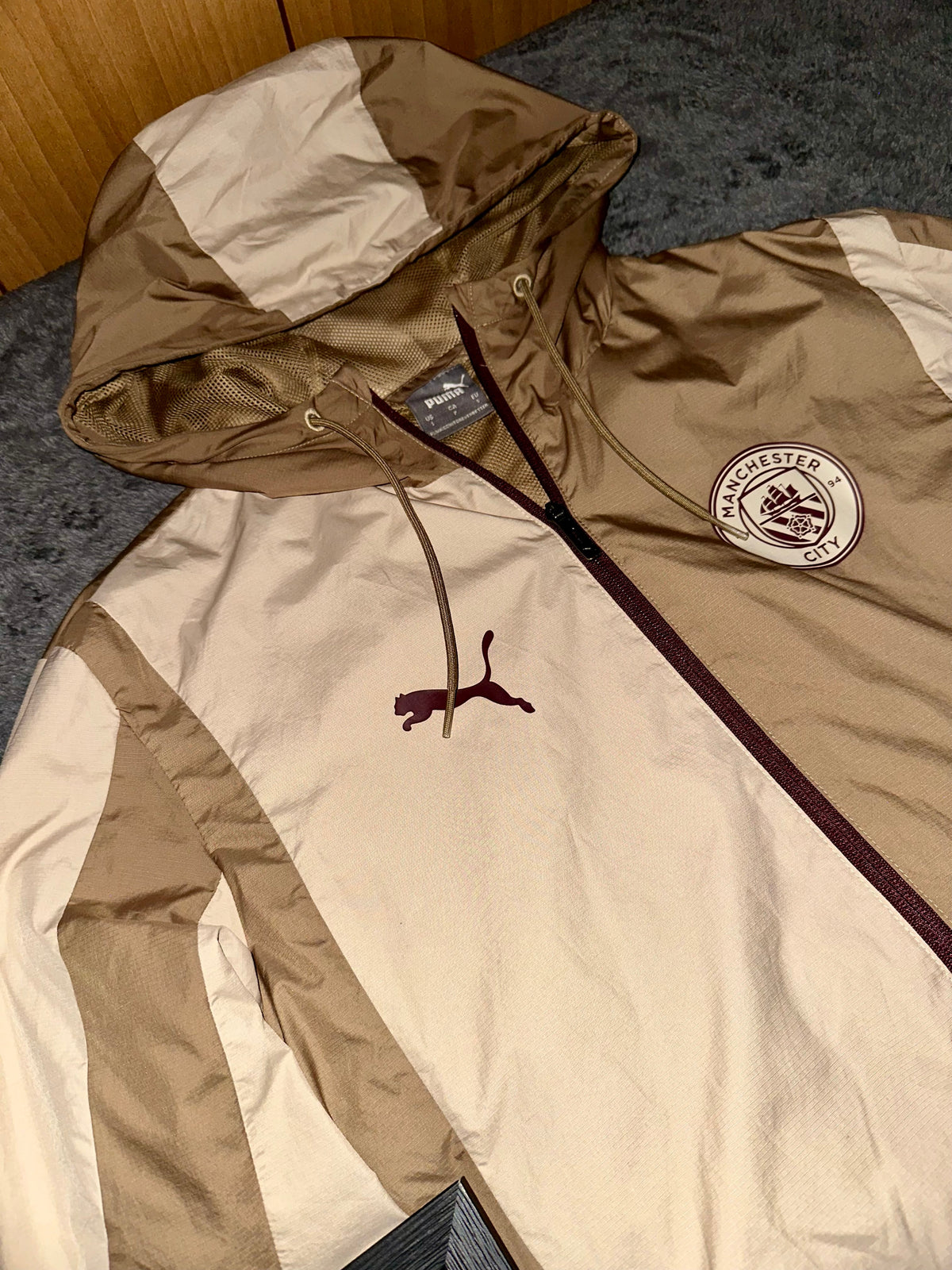 TRACKSUIT MANCHESTER CITY • BEIGE / TORTORA