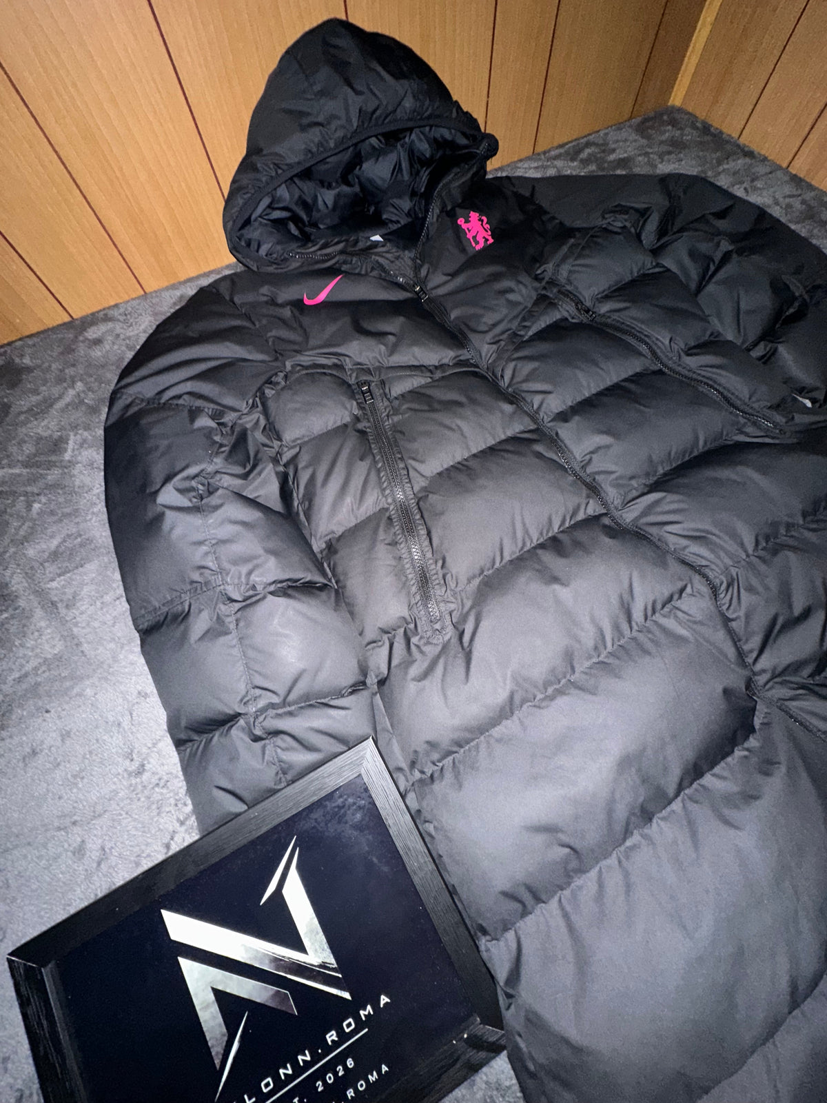 PARKA CHELSEA • NERO / ROSA