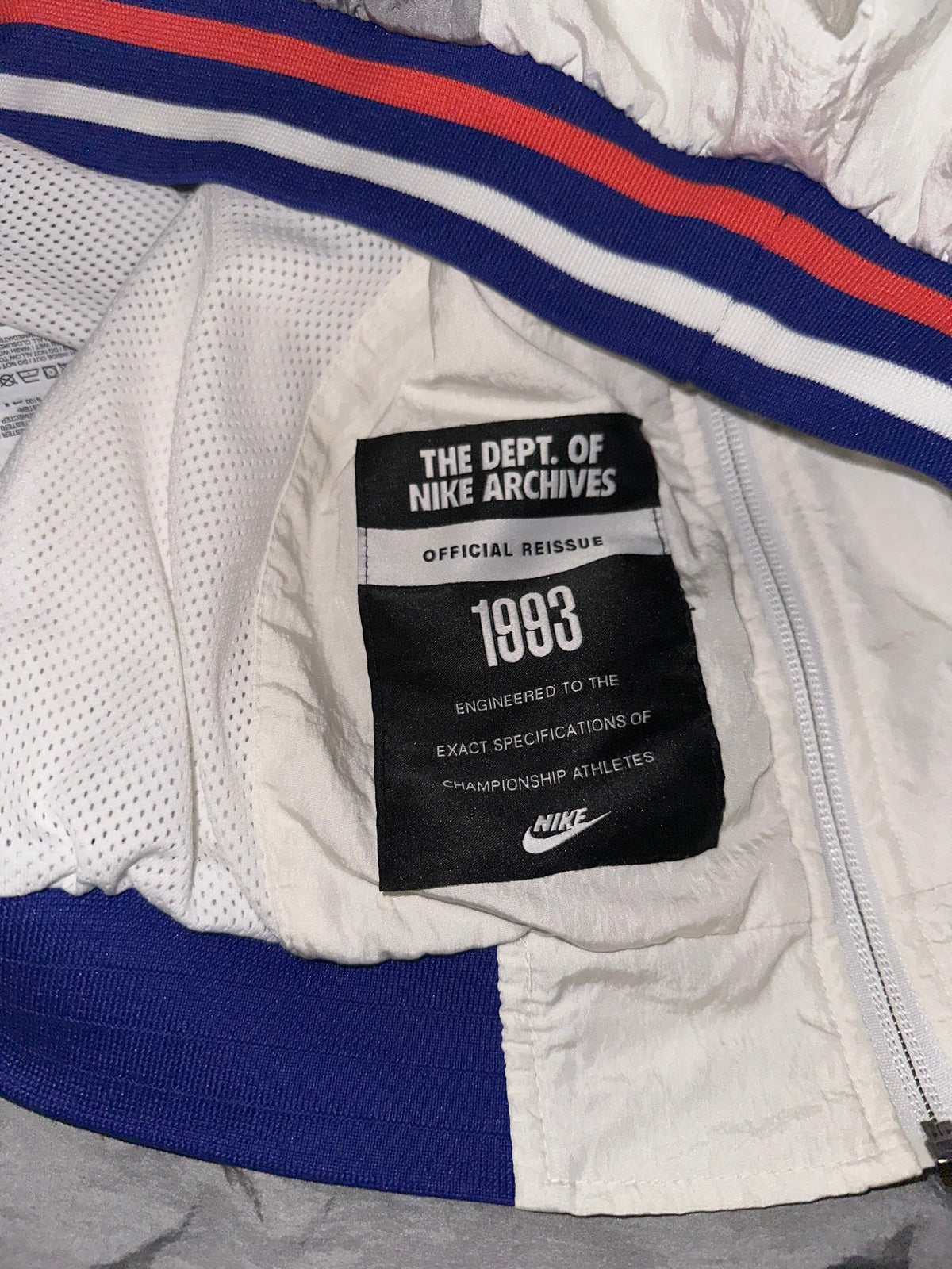 TRACKSUIT NIKE CHELSEA NYLON• GRIGIO / BIANCO / BLU