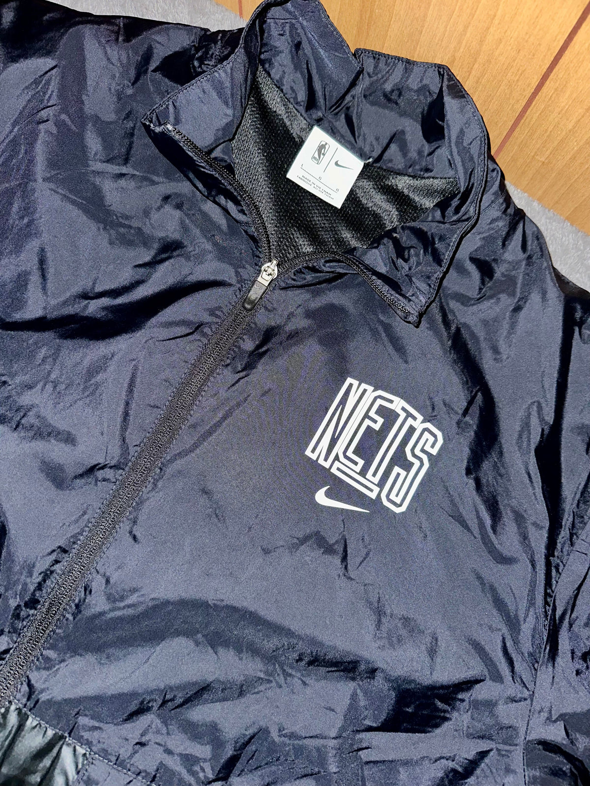 TRACKSUIT BROOKLYN NETS • NERO / BIANCO