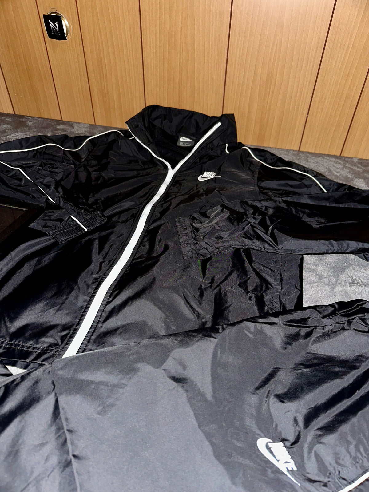 TRACKSUIT NYLON NIKE BANDITOS• NERO / BIANCO