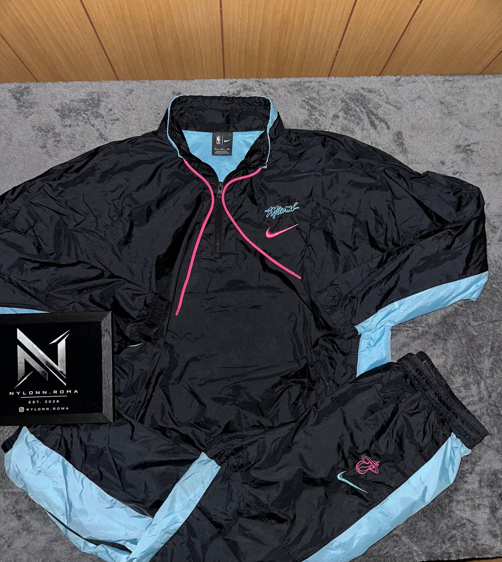TRACKSUIT NIKE MIAMI HEAT • NERO / AZZURRO / ROSA