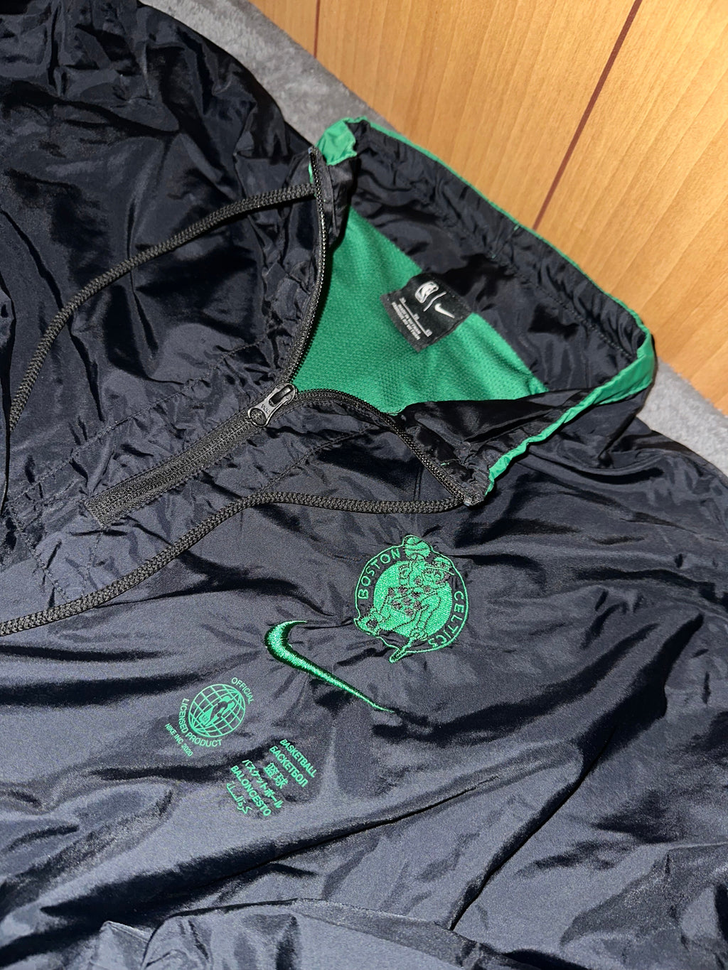 TRACKSUIT NIKE BOSTON CELTICS • NERO / VERDE