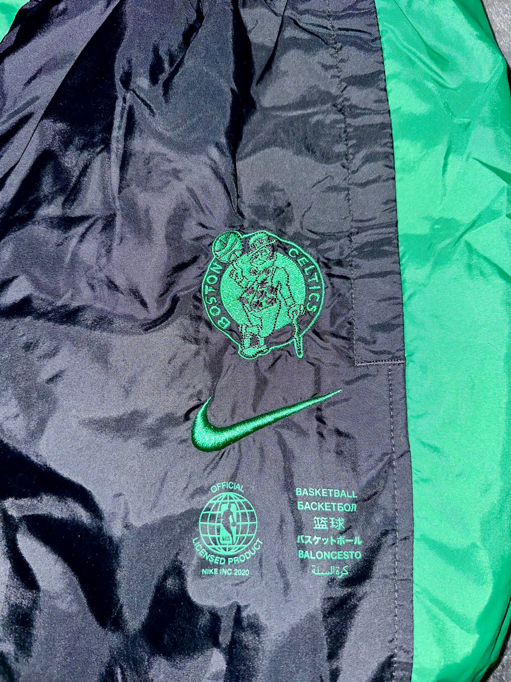 TRACKSUIT NIKE BOSTON CELTICS • NERO / VERDE