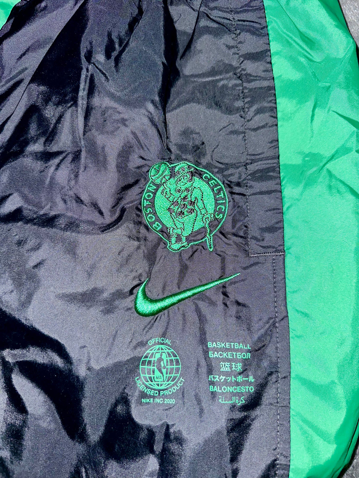 TRACKSUIT NIKE BOSTON CELTICS • NERO / VERDE
