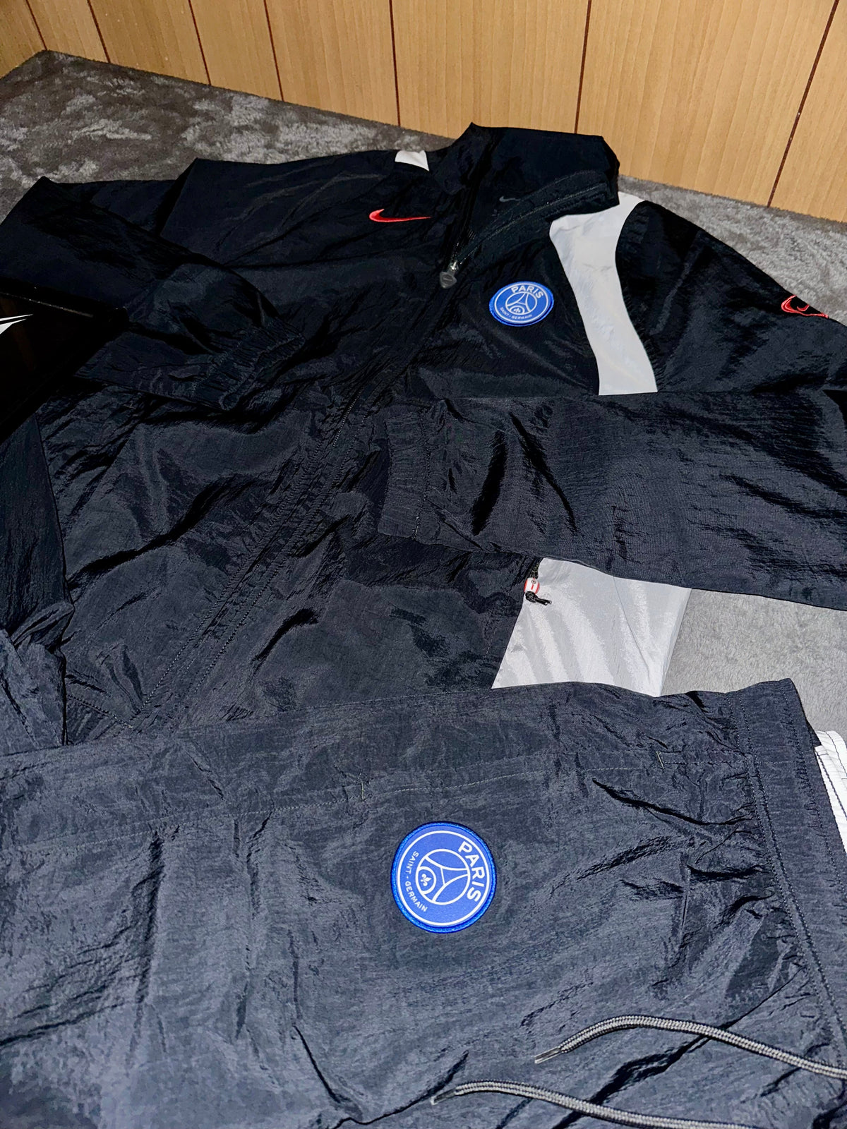 TRACKSUIT NIKE PSG TOTAL 90 • NERO / BIANCO