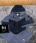 TRACKSUIT NIKE TECH NOTTE CON CAPPUCCIO • GRIGIO BLU / BLU NOTTE